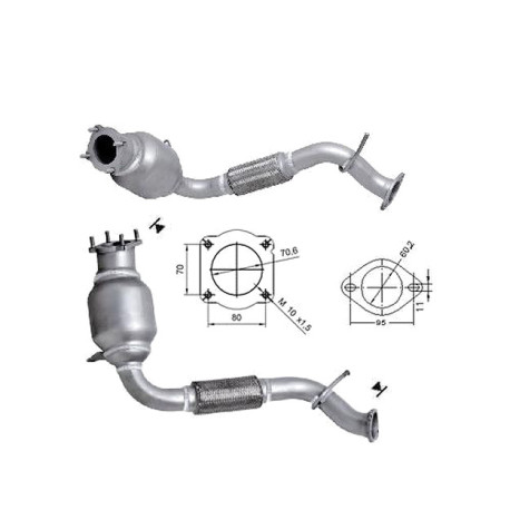 DPF i katalizatori Magnaflow za odredjen model Magnaflow Katalizator za FORD | race-shop.hr
