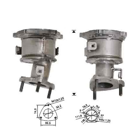 DPF i katalizatori Magnaflow za odredjen model Magnaflow Katalizator za HYUNDAI KIA MITSUBISHI | race-shop.hr