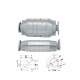 DPF i katalizatori Magnaflow za odredjen model Magnaflow Katalizator za HONDA | race-shop.hr