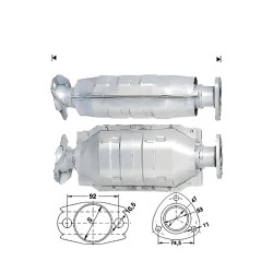 Magnaflow Katalizator za HONDA