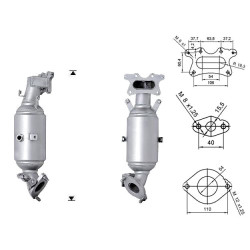 Magnaflow Katalizator za HONDA