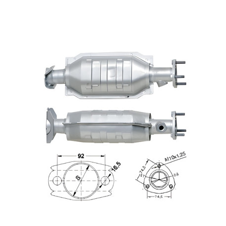 DPF i katalizatori Magnaflow za odredjen model Magnaflow Katalizator za HONDA | race-shop.hr
