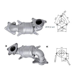 Magnaflow Katalizator za HONDA