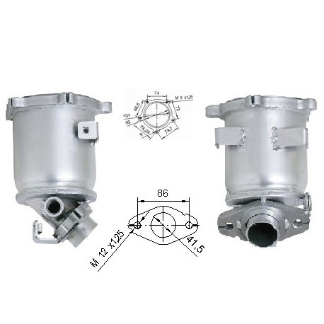 DPF i katalizatori Magnaflow za odredjen model Magnaflow Katalizator za HYUNDAI | race-shop.hr