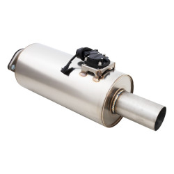 Varex ispušni lonac s klapnom 7"x15" s ulazom 3", jednostruki izlaz 3"