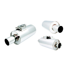 Varex ispušni lonac s klapnom 7.5"x15" s prirubnicom ulaz 3.5", jednostruki izlaz 3.5"