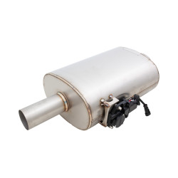 Varex ispušni lonac s klapnom 6"x10"x16" ulaz 3", jednostruki izlaz 3"