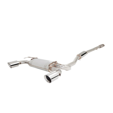 Ispušni sistemi XFORCE XFORCE 76 mm cat-back ispušni sustav za MITSUBISHI LANCER 2007-2015 EVO X | race-shop.hr