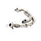 Ispušne grane 1"3/4 Header TRI-Y and up-pipe for SUBARU FORESTER 1997-2008 SF SG GT | race-shop.hr