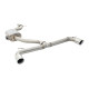 Ispušni sistemi XFORCE 3" Cat-Back System with Varex Muffler for VOLKSWAGEN GOLF 2010-2013 GTI MK 6 | race-shop.hr