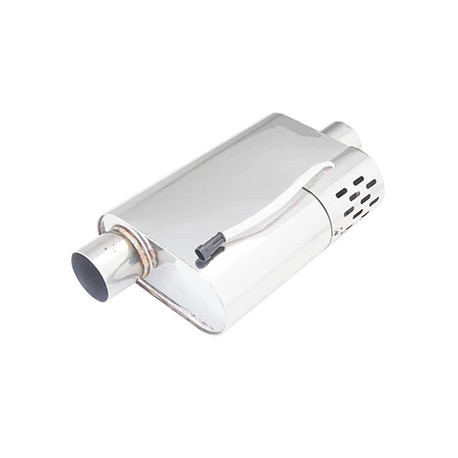 Univerzalni lonci sa klapnom Varex ispušni lonac s klapnom 4"x9.5"x14" 2.5" jednostruki ulaz, jednostruki izlaz 2.5" | race-shop.hr