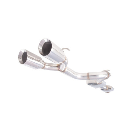 Ispušni sistemi XFORCE XFORCE 76 mm cat-back ispušni sustav za VOLKSWAGEN GOLF 2010-2012 R MK 6 | race-shop.hr
