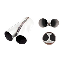 XFORCE inox Y cijev 2× 63 → 76 mm