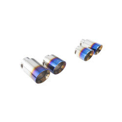 XForce 4" ispušni nastavci za AUDI S3 2013-2020 8V HATCH, plavi