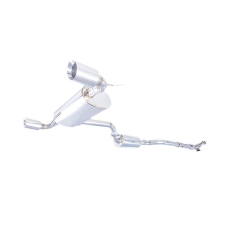 Ispušni sistemi XFORCE XFORCE 76 mm cat-back ispušni sustav za FORD FOCUS 2006-2011 ST | race-shop.hr