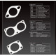 Brtve ispušnog sistema 2.25" Flange Gasket, 2 Bolt (Narrow) | race-shop.hr
