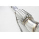 Down pipe, dump pipe 3" Downpipe with High-Flow Catalytic Converter (track only) for VOLKSWAGEN GOLF 2005-2009 GTI MK 5 | race-shop.hr