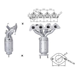 Magnaflow Katalizator za HYUNDAI KIA