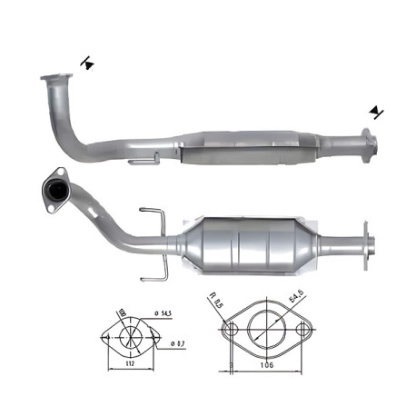 DPF i katalizatori Magnaflow za odredjen model Magnaflow Katalizator za HYUNDAI | race-shop.hr