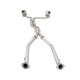 Ispušni sistemi XFORCE 2.5" Cat-Back System with Varex Mufflers for LEXUS IS 2007-2014 F | race-shop.hr