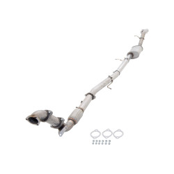 3" Turbo-Back System (without catalytic converter) (track only) for FORD RANGER 2011-2016 PX TD 3.2L