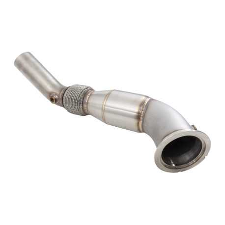 Down pipe, dump pipe 4"-3" Downpipe with High-Flow Catalytic Converter (track only) for TOYOTA YARIS 2021- GR | race-shop.hr