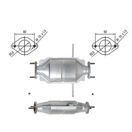DPF i katalizatori Magnaflow za odredjen model Magnaflow Katalizator za KIA | race-shop.hr
