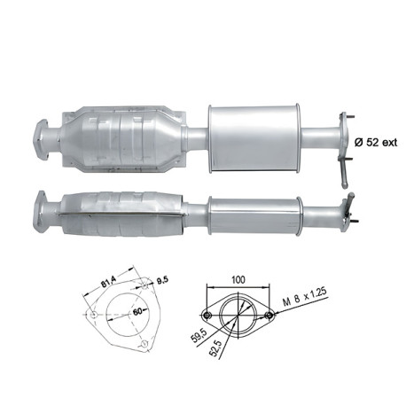 DPF i katalizatori Magnaflow za odredjen model Magnaflow Katalizator za LANCIA | race-shop.hr