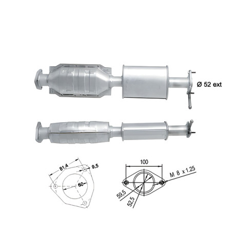 DPF i katalizatori Magnaflow za odredjen model Magnaflow Katalizator za LANCIA | race-shop.hr