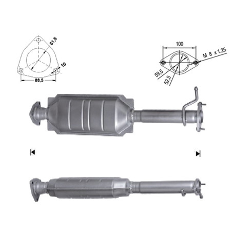 DPF i katalizatori Magnaflow za odredjen model Magnaflow Katalizator za LANCIA | race-shop.hr