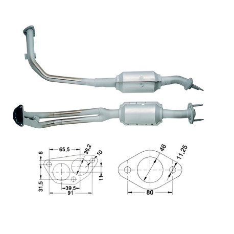 DPF i katalizatori Magnaflow za odredjen model Magnaflow Katalizator za LANCIA | race-shop.hr