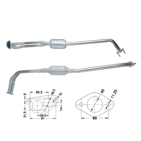DPF i katalizatori Magnaflow za odredjen model Magnaflow Katalizator za LANCIA | race-shop.hr