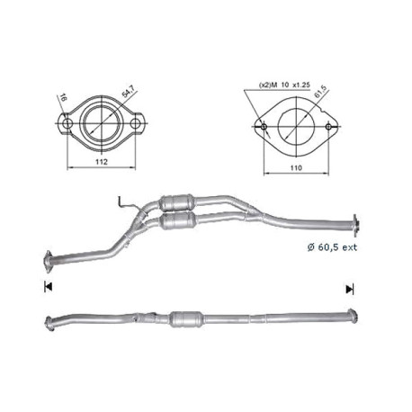 DPF i katalizatori Magnaflow za odredjen model Magnaflow Katalizator za LEXUS | race-shop.hr