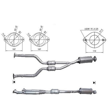 DPF i katalizatori Magnaflow za odredjen model Magnaflow Katalizator za LEXUS | race-shop.hr