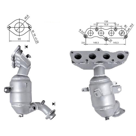 DPF i katalizatori Magnaflow za odredjen model Magnaflow Katalizator za MAZDA | race-shop.hr