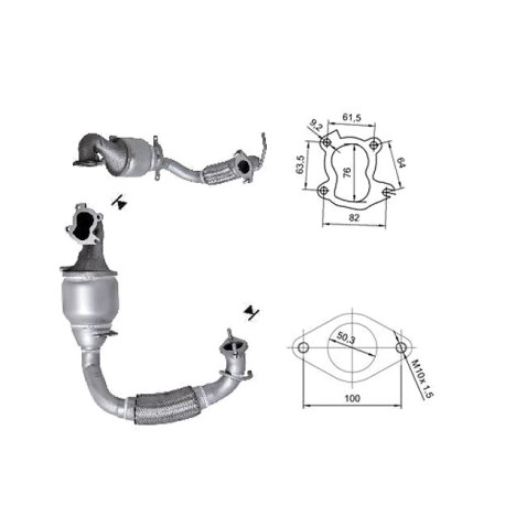 DPF i katalizatori Magnaflow za odredjen model Magnaflow Katalizator za MAZDA | race-shop.hr