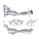 DPF i katalizatori Magnaflow za odredjen model Magnaflow Katalizator za MAZDA | race-shop.hr
