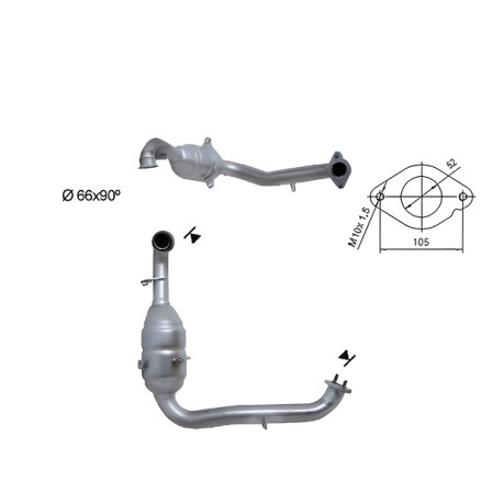 DPF i katalizatori Magnaflow za odredjen model Magnaflow Katalizator za MAZDA | race-shop.hr