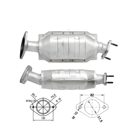 DPF i katalizatori Magnaflow za odredjen model Magnaflow Katalizator za MAZDA | race-shop.hr