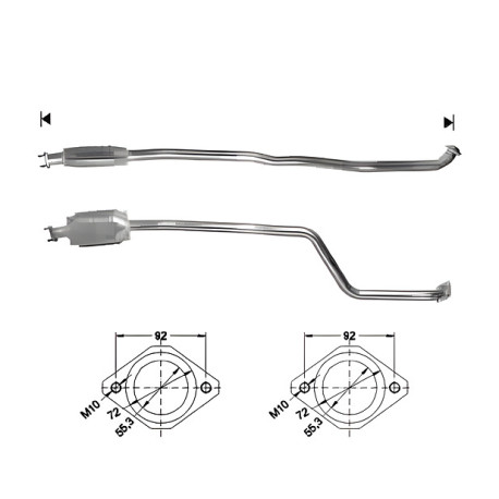 DPF i katalizatori Magnaflow za odredjen model Magnaflow Katalizator za MAZDA | race-shop.hr