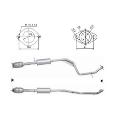 Magnaflow Katalizator za MAZDA