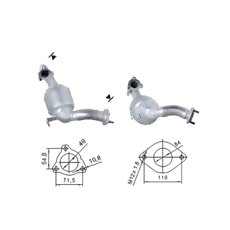 DPF i katalizatori Magnaflow za odredjen model Magnaflow Katalizator za MAZDA | race-shop.hr