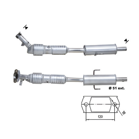 DPF i katalizatori Magnaflow za odredjen model Magnaflow Katalizator za MAZDA | race-shop.hr