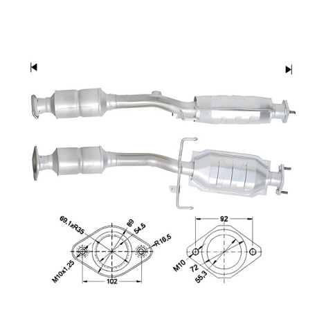 DPF i katalizatori Magnaflow za odredjen model Magnaflow Katalizator za MAZDA | race-shop.hr