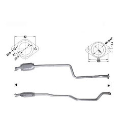 Magnaflow Katalizator za MAZDA