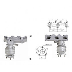 Magnaflow Katalizator za MAZDA