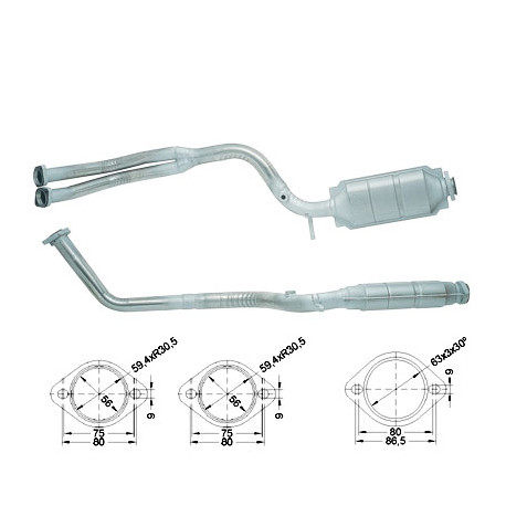 DPF i katalizatori Magnaflow za odredjen model Magnaflow Katalizator za MERCEDES | race-shop.hr