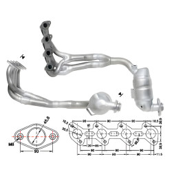Magnaflow Katalizator za MERCEDES