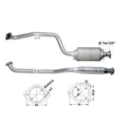 Magnaflow Katalizator za MERCEDES
