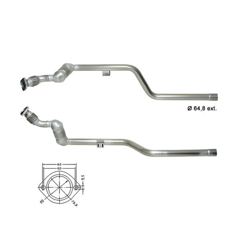 DPF i katalizatori Magnaflow za odredjen model Magnaflow Katalizator za MERCEDES | race-shop.hr